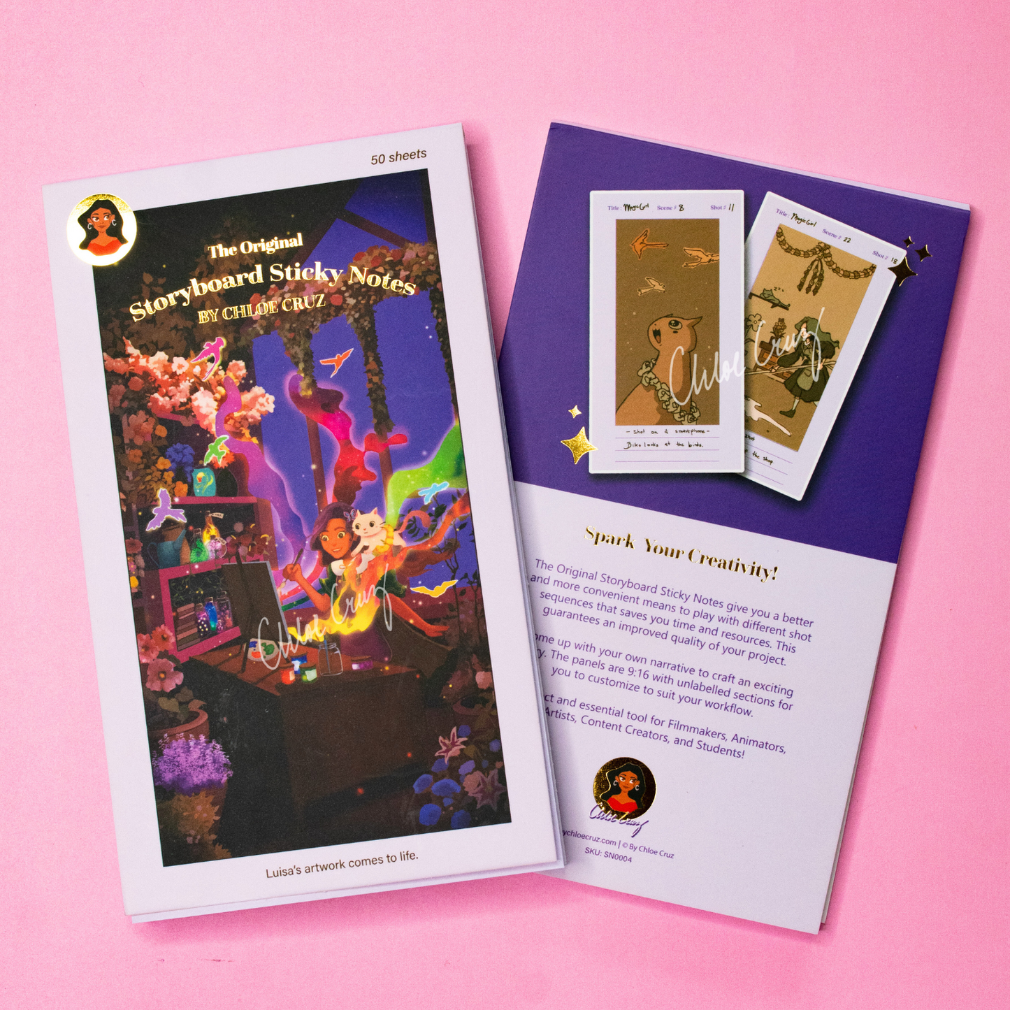 The Original Storyboard Sticky Notes (V) - Purple