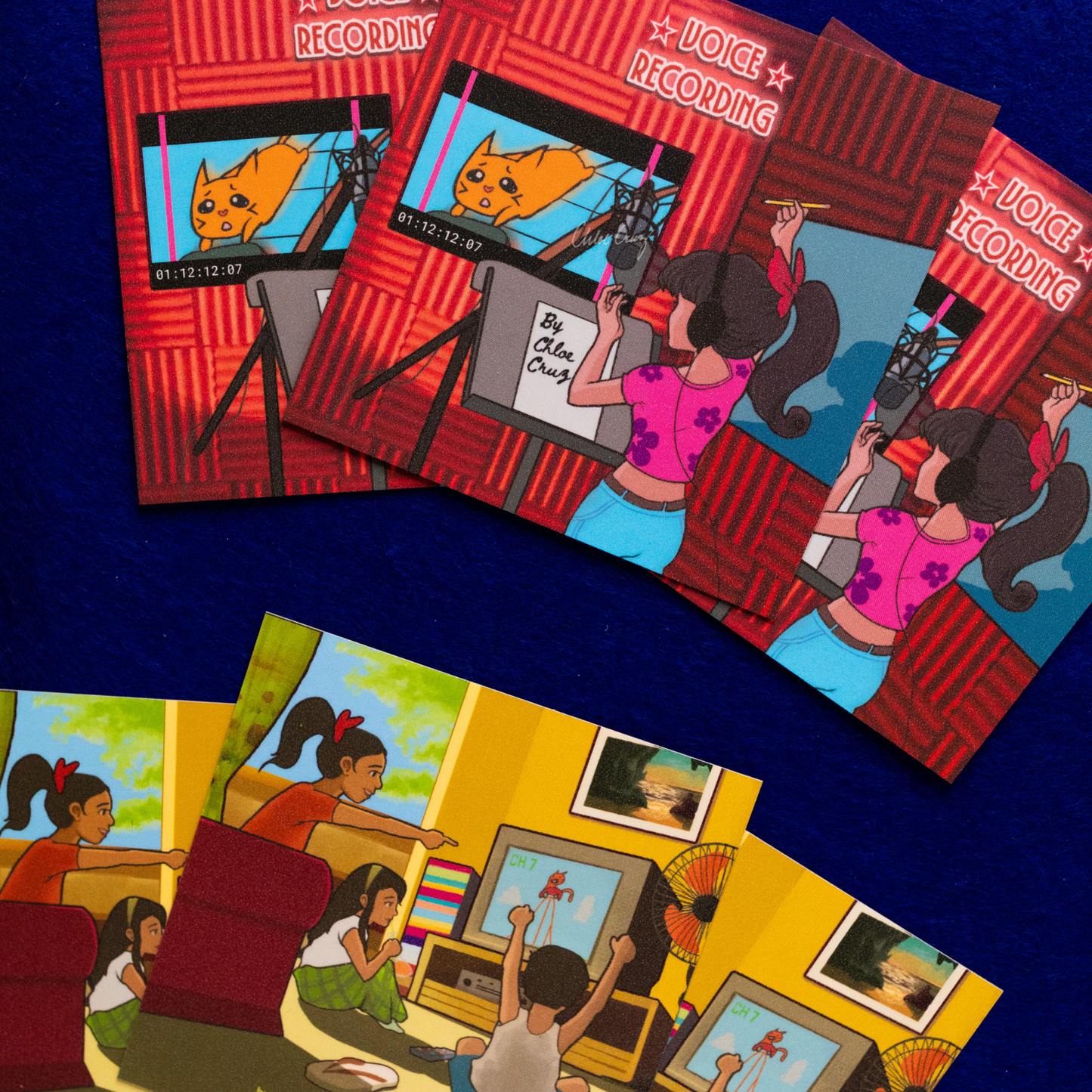 Voice Actor Enamel Pin