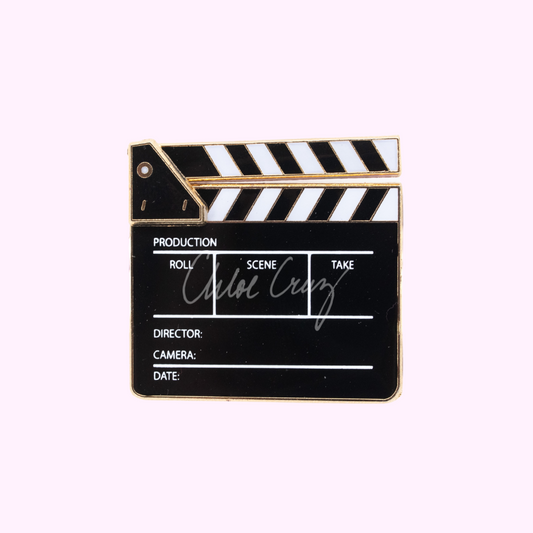Black & White Slate Pin