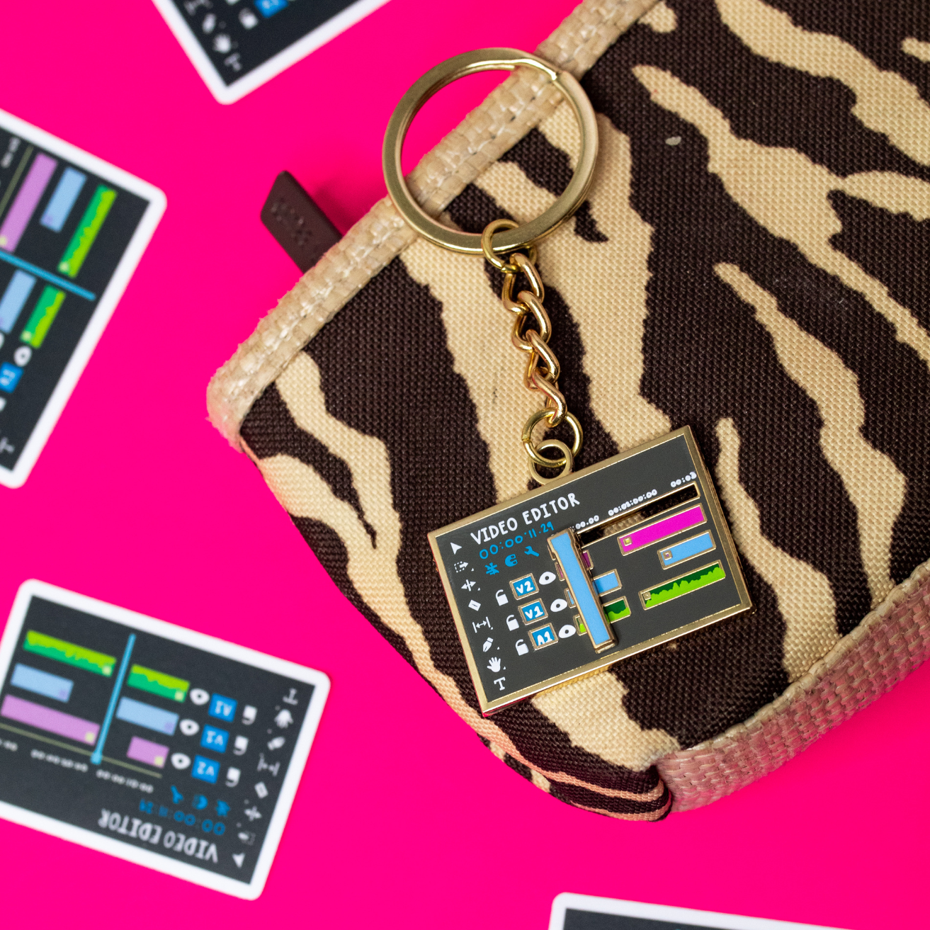 Video Editor Vinyl Sticker