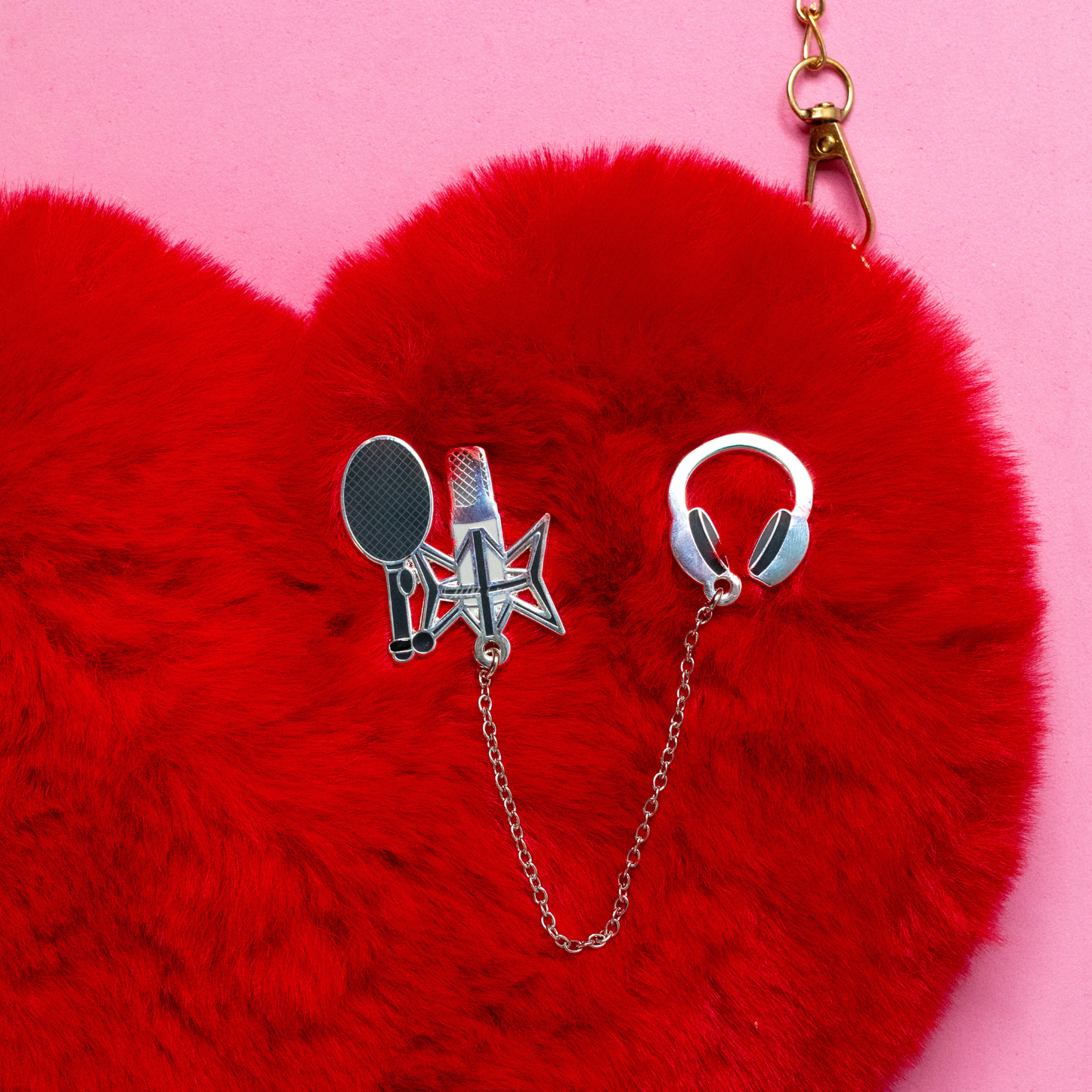 Voice Actor Enamel Pin