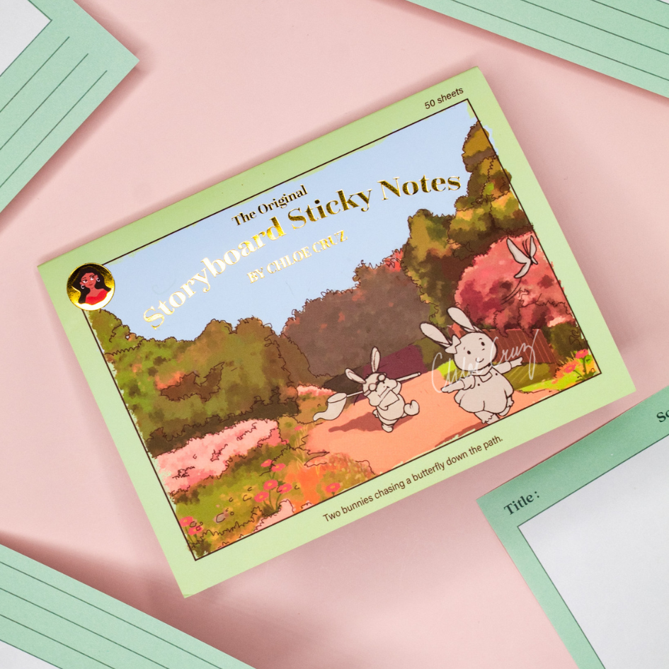 The Original Storyboard Sticky Notes - Green – By Chloe Cruz