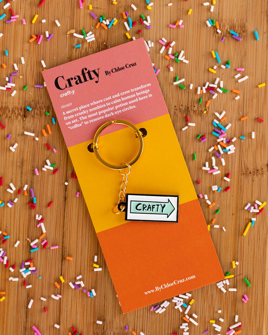 Film Crafty Service Keychain